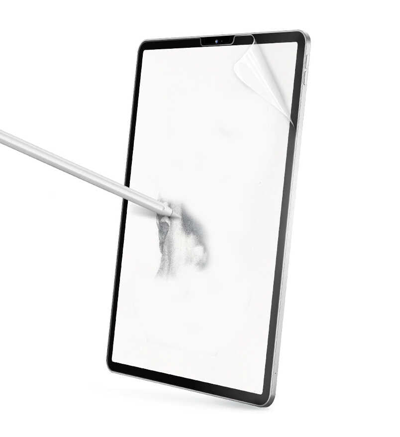 Apple iPad Pro 11 2021 (3.Nesil) Kağıt Hisli Wiwu iPaper Like Tablet Ekran Koruyucu Renksiz