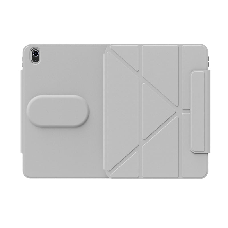 Apple iPad Pro 11 2022 M2 Wiwu 360° Dönebilen Standlı Magnetik Koruyucu Tablet Kılıfı Pembe