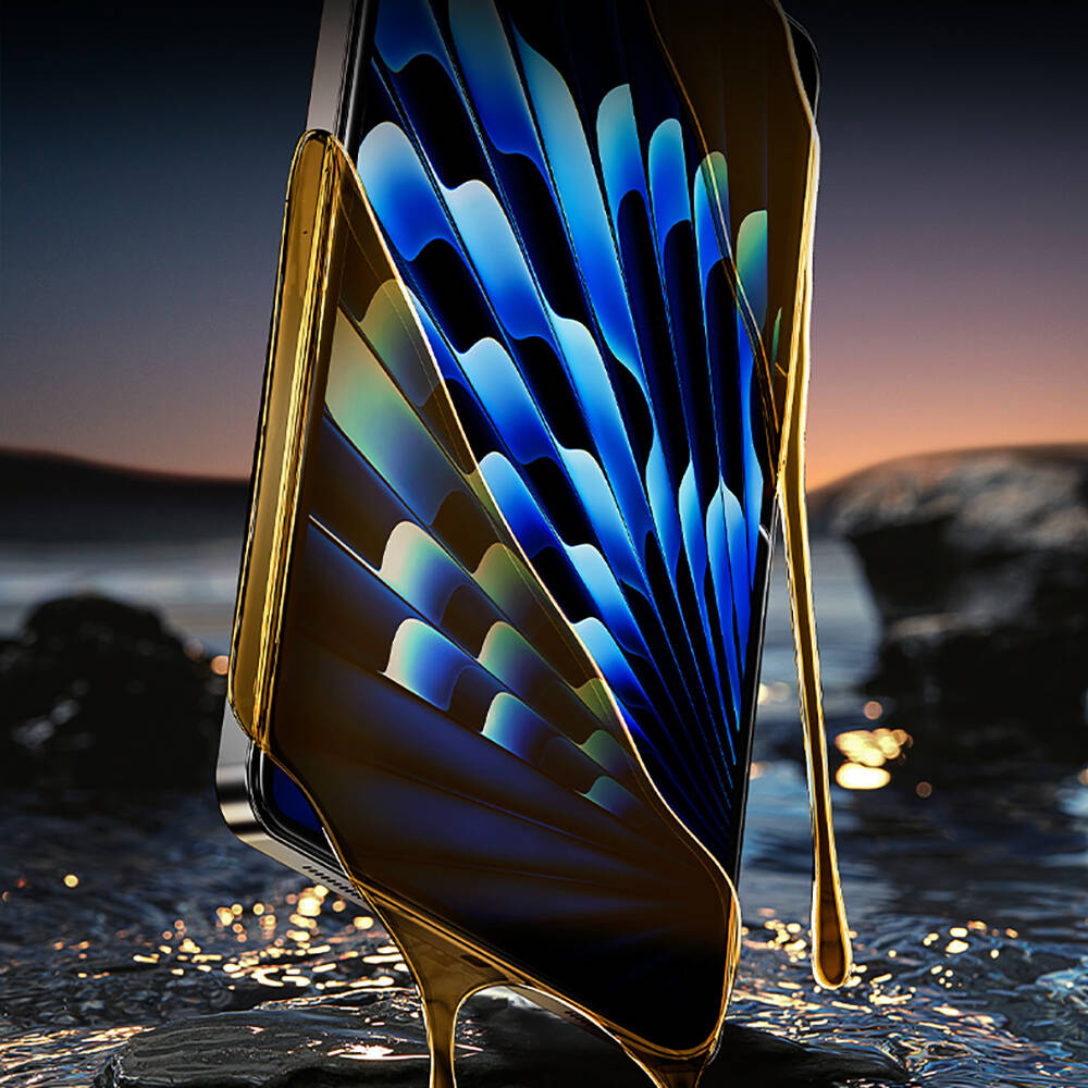 Apple iPad Pro 11 2024 Benks King Kong Eğimli Kenar Oleofobik Özellikli Temperli Cam Ekran Koruyucu Şeffaf