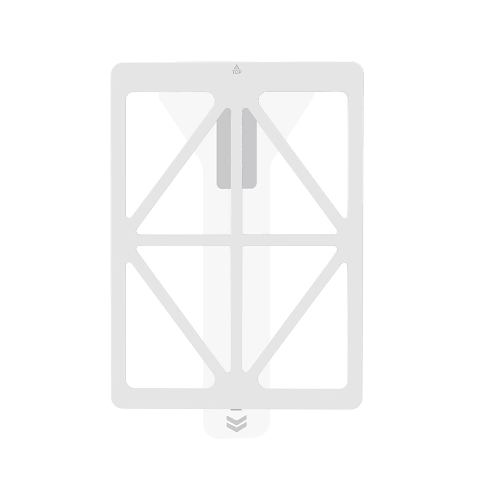 Apple iPad Pro 11 2024 CaseWorld Steel Shield Serisi Temperli Cam Ekran Koruyucu + Uygulama Aparatı Şeffaf