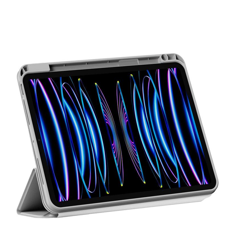 Apple iPad Pro 11 2025 M5 Wiwu 360° Dönebilen Standlı Magnetik Koruyucu Tablet Kılıfı Siyah