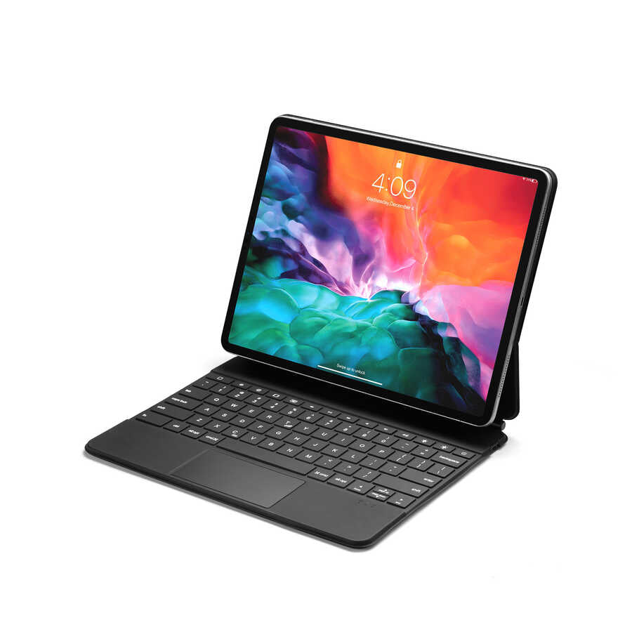 Apple iPad Pro 12.9 2020 (4.Nesil) Wiwu Magic Keyboard Siyah