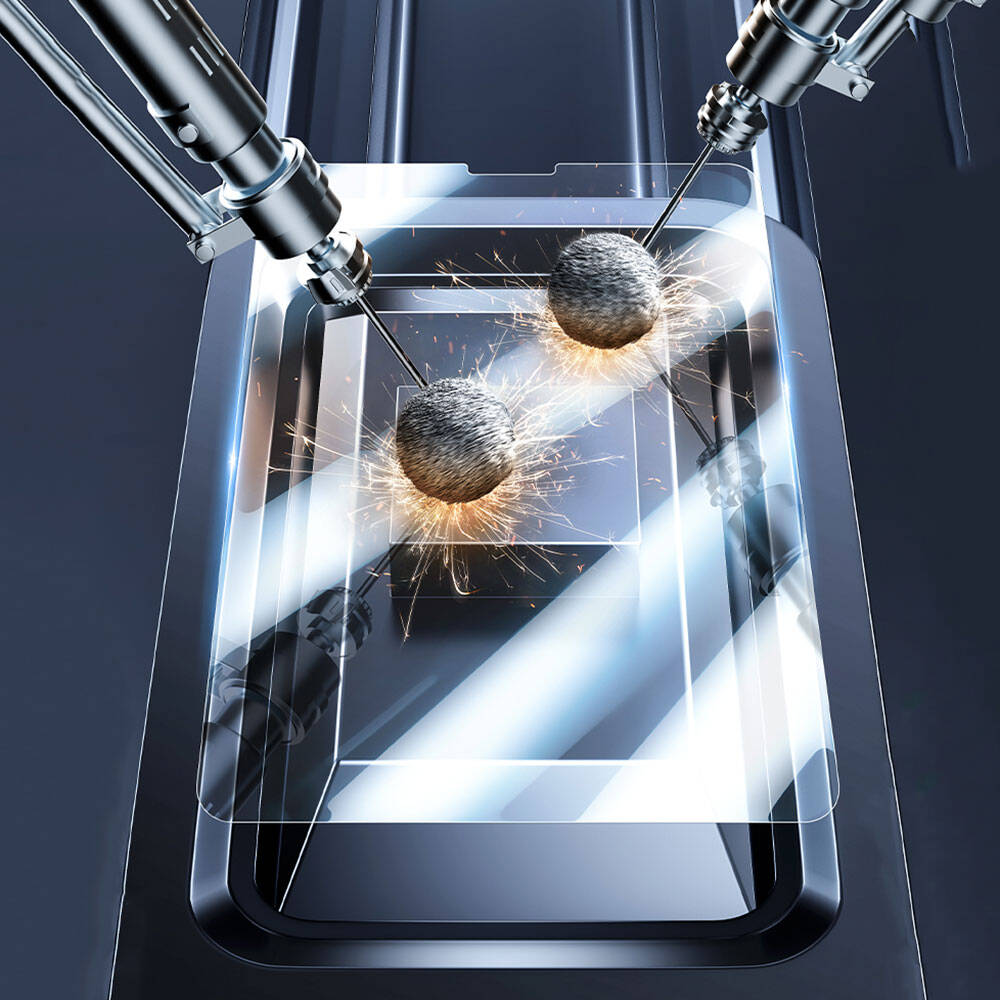 Apple iPad Pro 13 2024 Benks OKR Glass Warrior HD Parlak Ekran Koruyucu Şeffaf