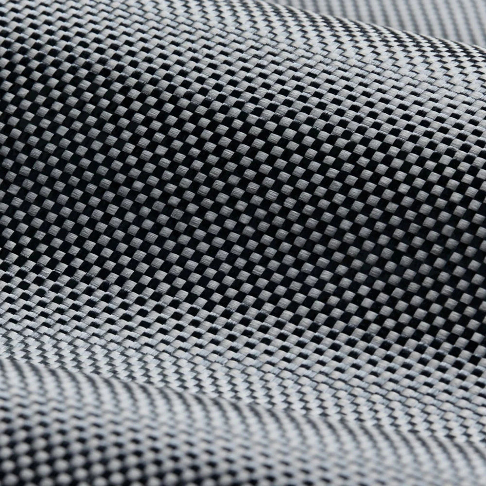 Apple iPad Pro 13 2024 Kılıf Aramid Fiber Pitaka Ultra-Slim Classic Serisi Tablet Kapak Siyah