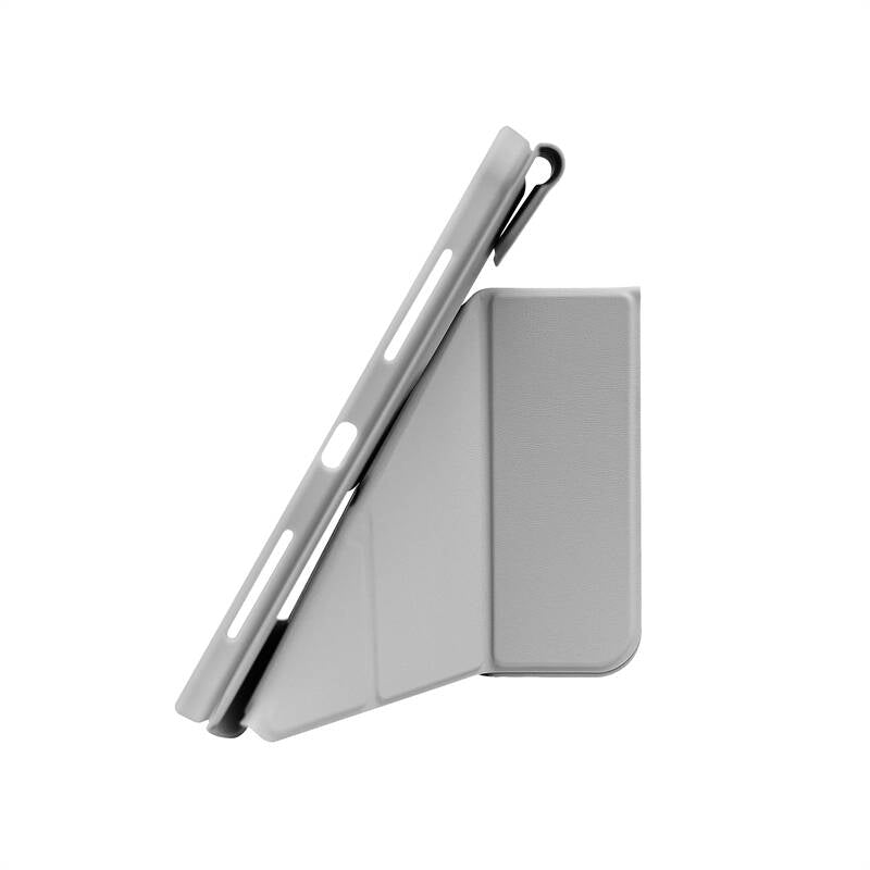 Apple iPad Pro 13 2024 Wiwu 360° Dönebilen Standlı Magnetik Koruyucu Tablet Kılıfı Gri