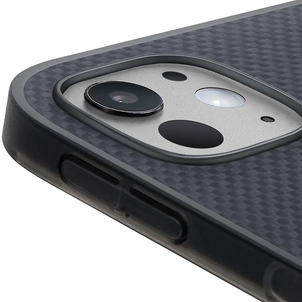 Apple iPad Pro 13 2025 M5 Kılıf Aramid Fiber Pitaka Ultra-Slim Classic Serisi Tablet Kapak Siyah