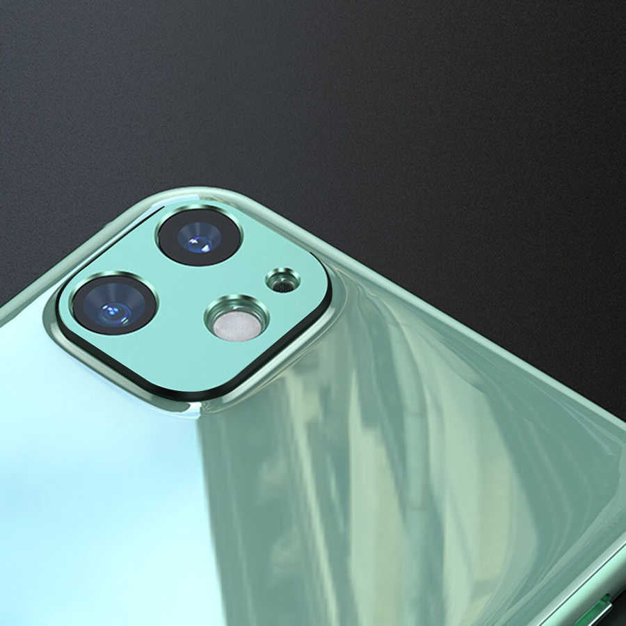 Apple iPhone 11 Benks Kamera Lens Koruyucu Mor