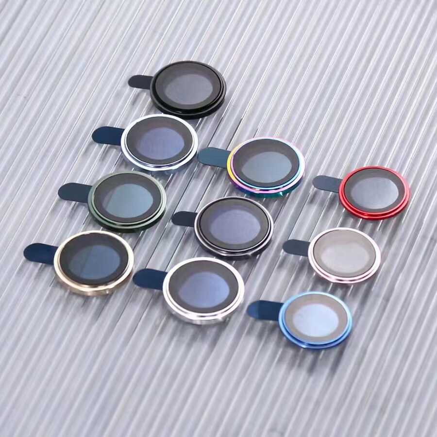 Apple iPhone 11 Go Des Eagle Kamera Lens Koruyucu Mor