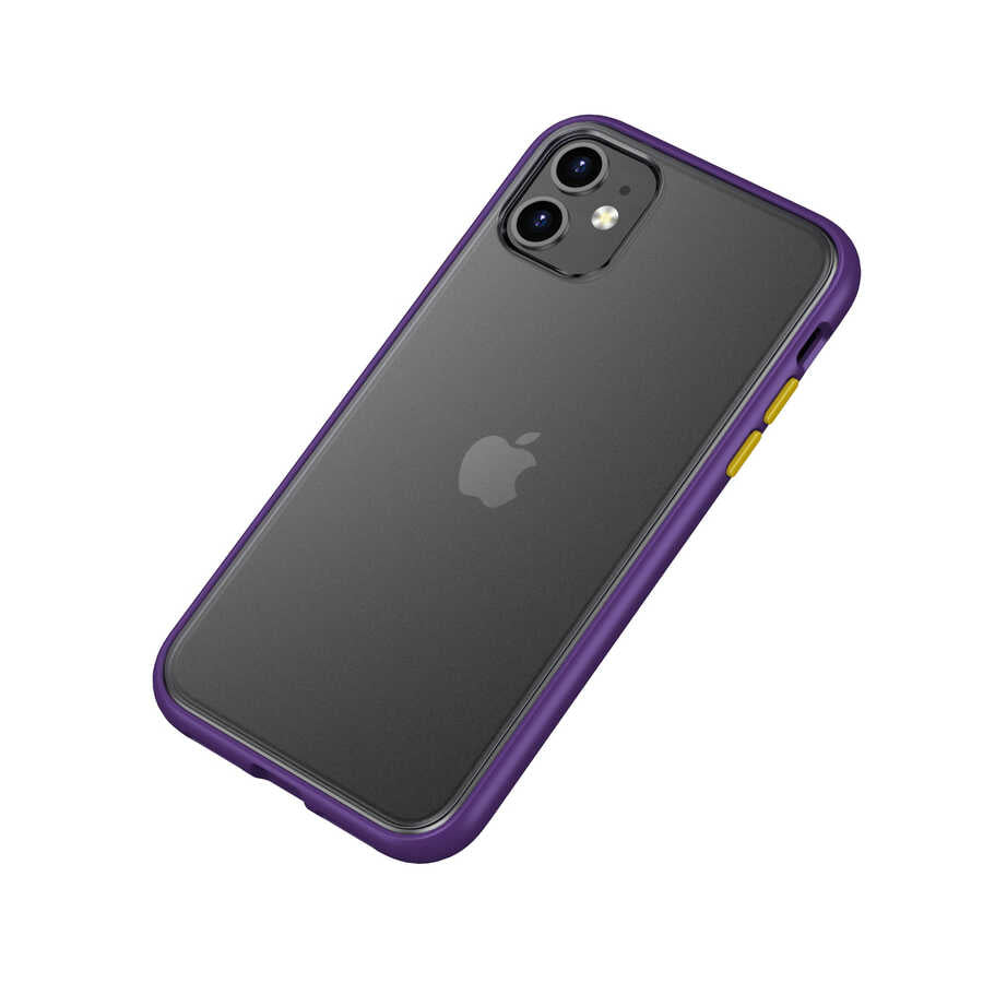 Apple iPhone 11 Kılıf Benks Magic Smooth Drop Resistance Kapak Beyaz