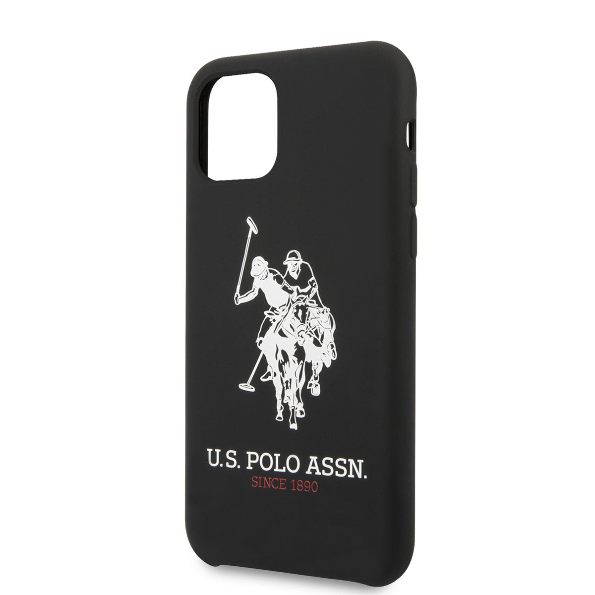 Apple iPhone 11 Kılıf U.S. POLO ASSN. Silikon Büyük Logo Dizayn Kapak Yeşil