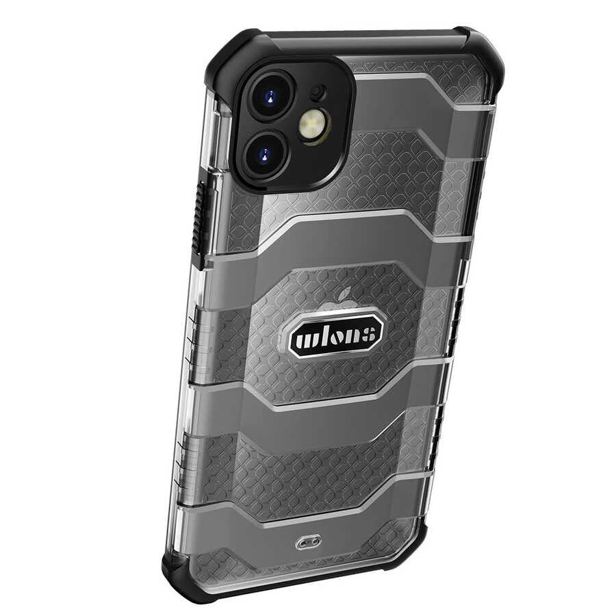Apple iPhone 11 Kılıf Wlons Mit Kapak Siyah