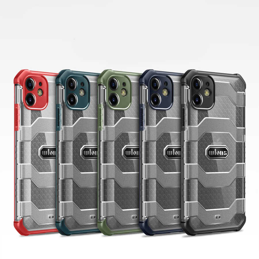 Apple iPhone 11 Kılıf Wlons Mit Kapak Yeşil