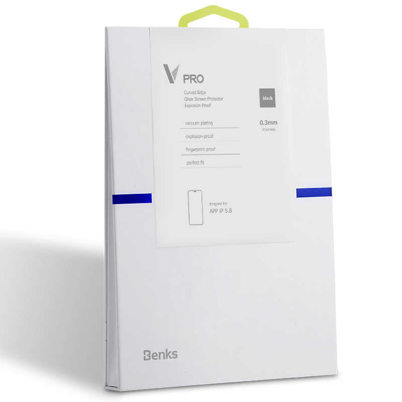 Apple iPhone 11 Pro Benks 0.3mm V Pro Ekran Koruyucu Siyah