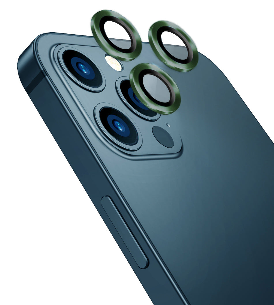 Apple iPhone 11 Pro Go Des CL-10 Kamera Lens Koruyucu Gümüş
