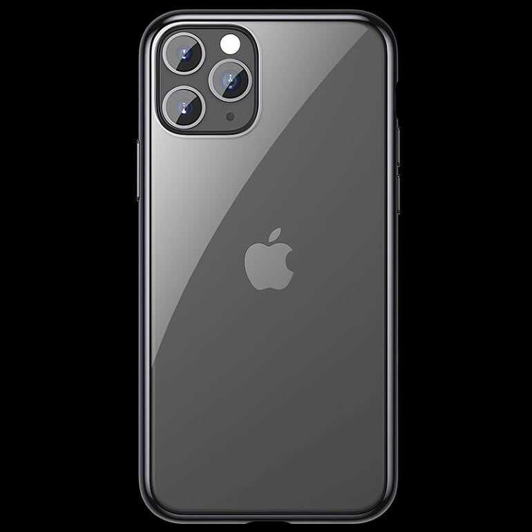 Apple iPhone 11 Pro Max Benks Magic Glitz Ultra-Thin Transparent Protective Soft Kapak Açık Yeşil