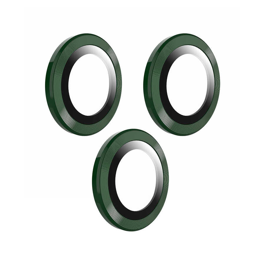 Apple iPhone 11 Pro Max Go Des Eagle Kamera Lens Koruyucu Colorful