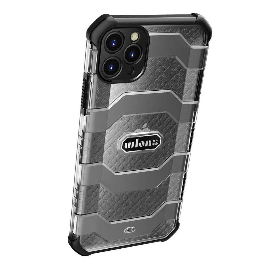Apple iPhone 11 Pro Max Kılıf Wlons Mit Kapak Siyah