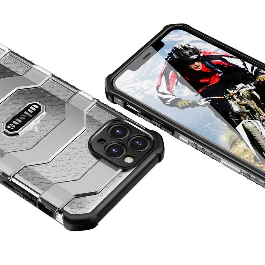 Apple iPhone 11 Pro Max Kılıf Wlons Mit Kapak Koyu Yeşil