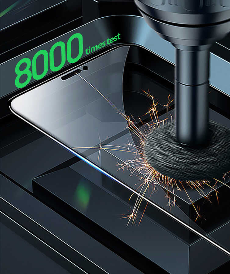 Apple iPhone 11 Pro Max Wiwu iPrivacy HD Anti-Peep Ekran Koruyucu Siyah