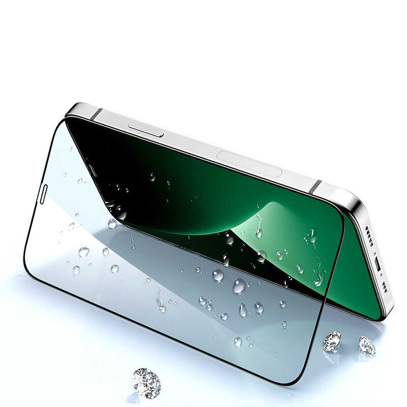 Apple iPhone 12 Benks 0.3mm V Pro Dust Proof Green Light Ekran Koruyucu Renksiz