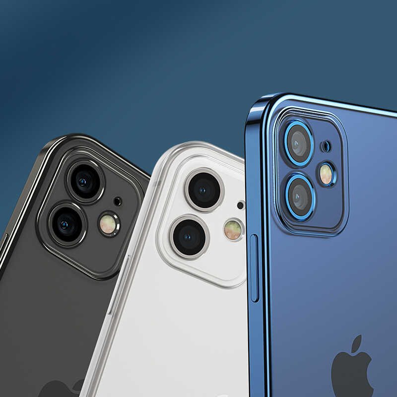 Apple iPhone 12 Benks Matte Electroplated TPU Kapak Mor
