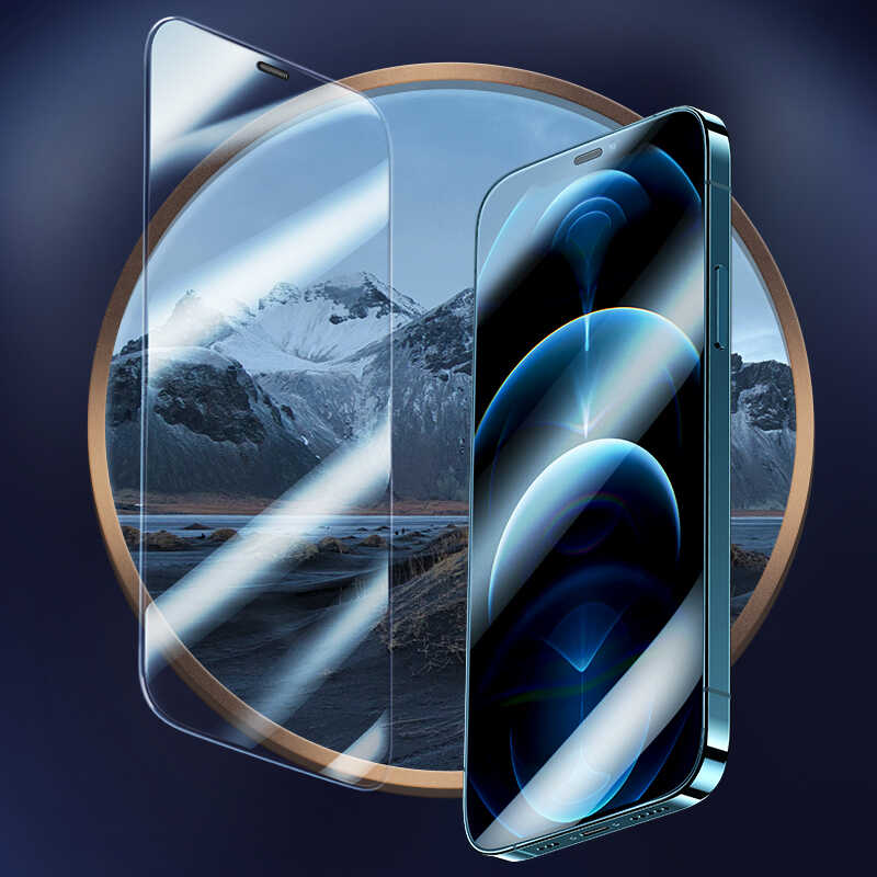 Apple iPhone 12 Benks Schott Glass Ekran Koruyucu Renksiz