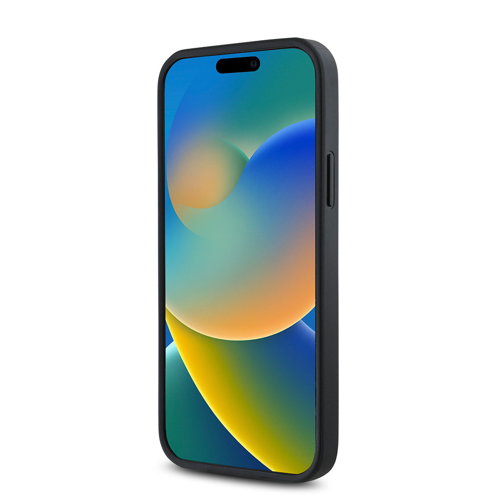 Apple iPhone 12 Kılıf Guess Orjinal Lisanslı M-safe Şarj Özellikli Gül Baskılı 4G Desenli Yazı Logolu Kapak Kahverengi