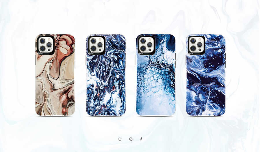 Apple iPhone 12 Kılıf Kajsa Lava Kapak NO1