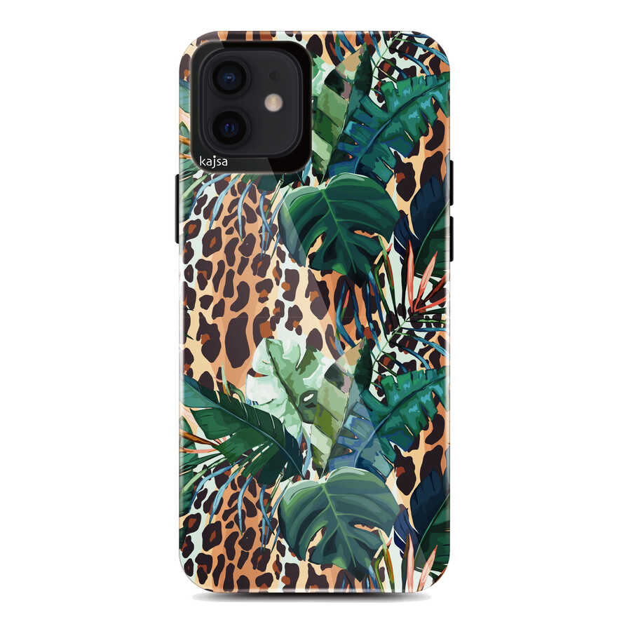 Apple iPhone 12 Kılıf Kajsa Wild Kapak NO4