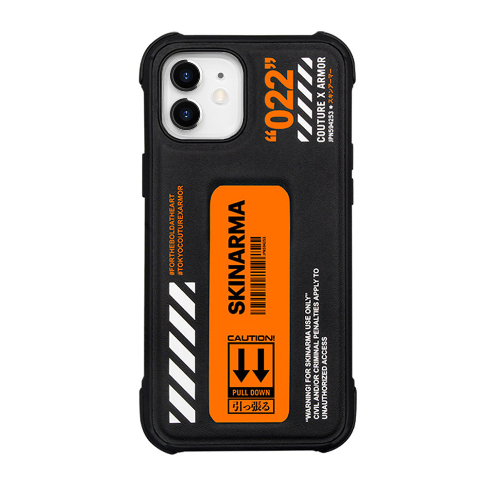 Apple iPhone 12 Kılıf SkinArma Standlı Deri Görünümlü Shingoki Kapak Turkuaz