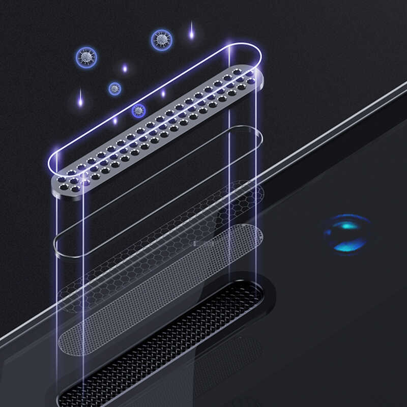 Apple iPhone 12 Mini Benks 0.3mm V Pro Dust Full Curved Proof Ekran Koruyucu Siyah