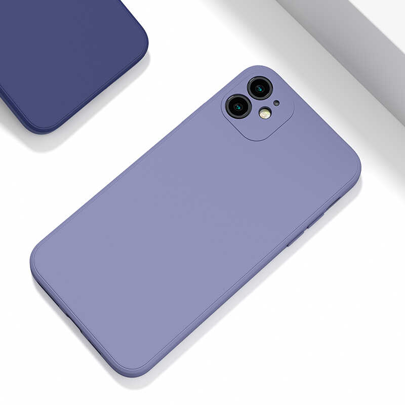 Apple iPhone 12 Mini Kılıf Benks Painting TPU Kapak Beyaz