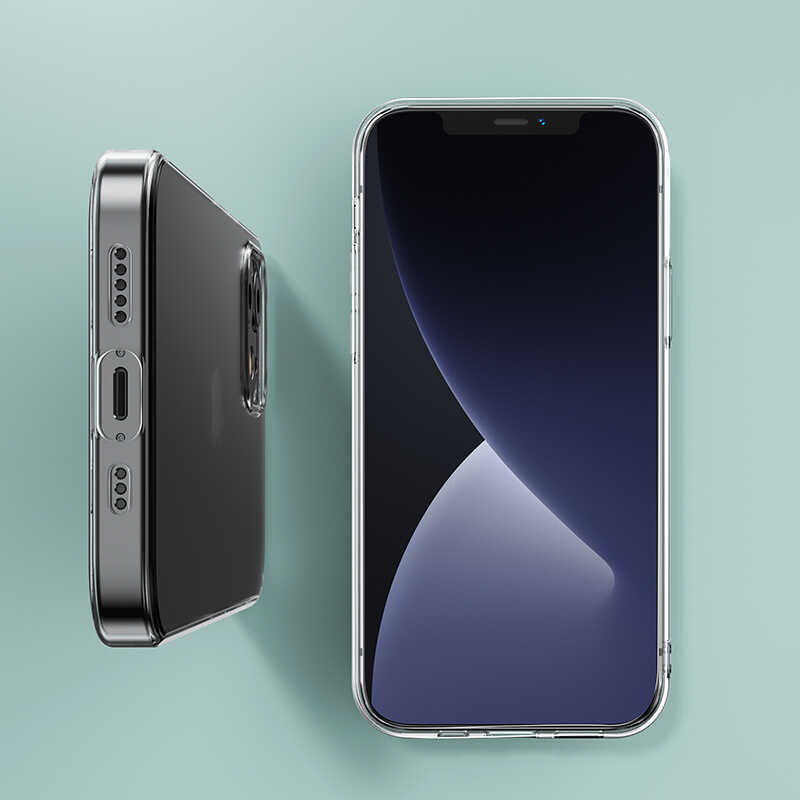 Apple iPhone 12 Mini Kılıf Benks Transparent Kapak Renksiz