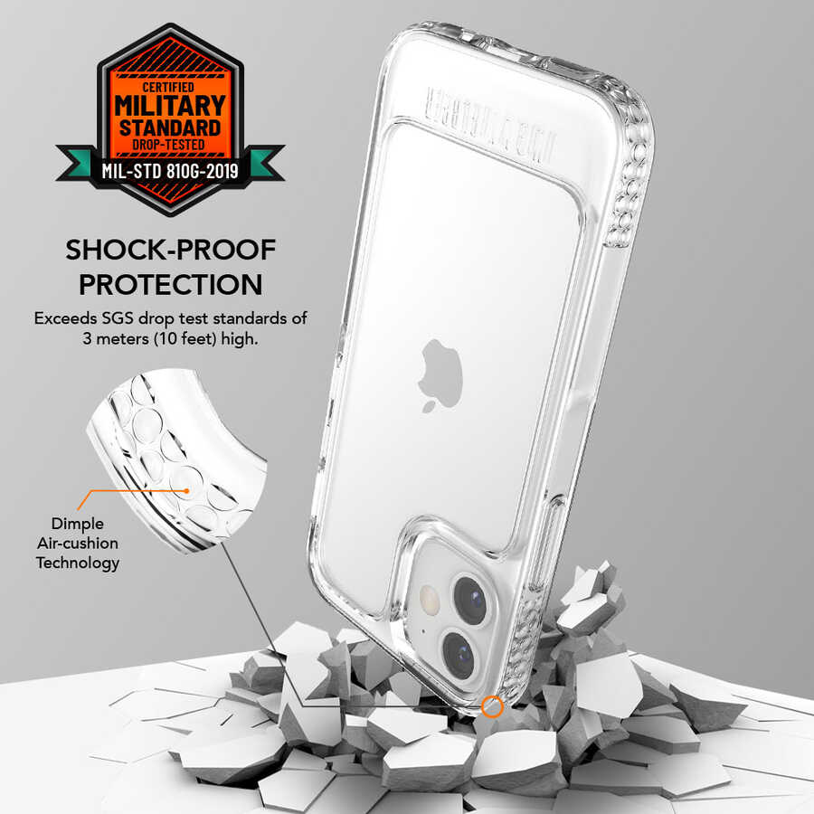 Apple iPhone 12 Mini UR U Model Kapak Renksiz