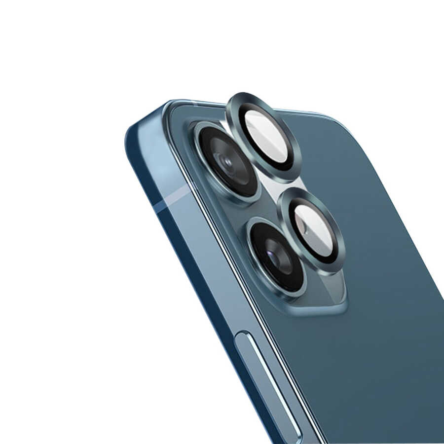 Apple iPhone 12 Mini Wiwu Lens Guard Kırmızı