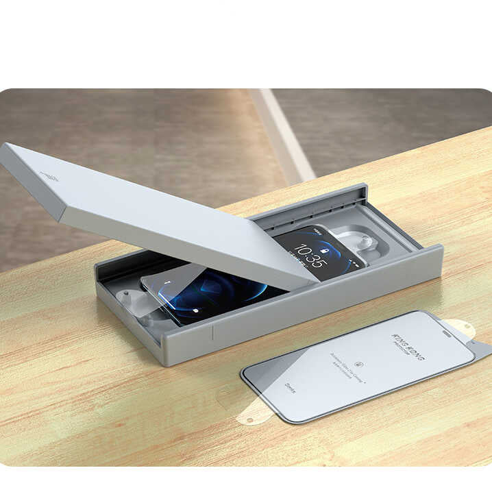 Apple iPhone 12 Pro Benks KingKong Corning Glass Temperli Cam Ekran Koruyucu Siyah