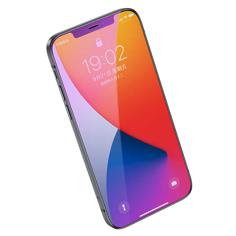 Apple iPhone 12 Pro Benks KR Pro Anti-Bluelight Ekran Koruyucu Siyah