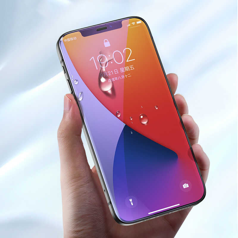 Apple iPhone 12 Pro Benks KR Pro Anti-Bluelight Ekran Koruyucu Siyah