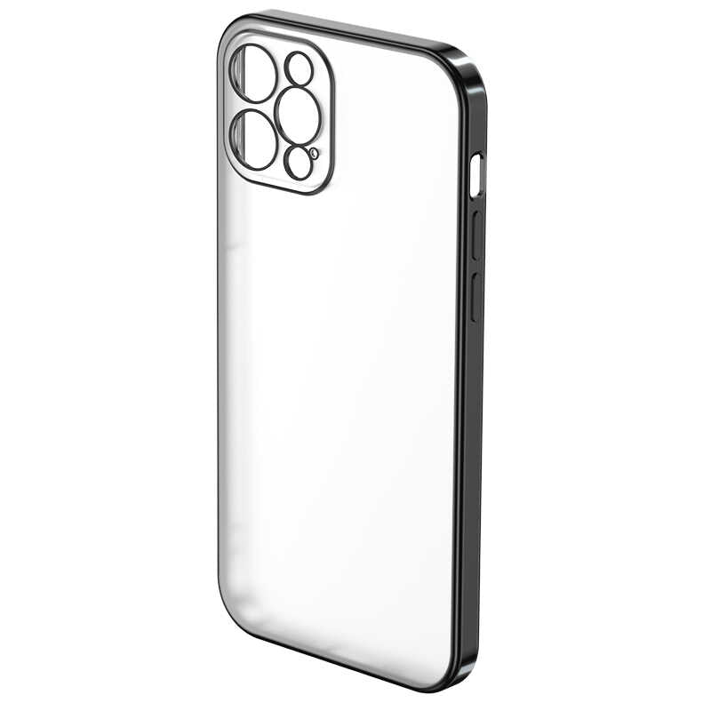 Apple iPhone 12 Pro Benks Matte Electroplated TPU Kapak Renksiz
