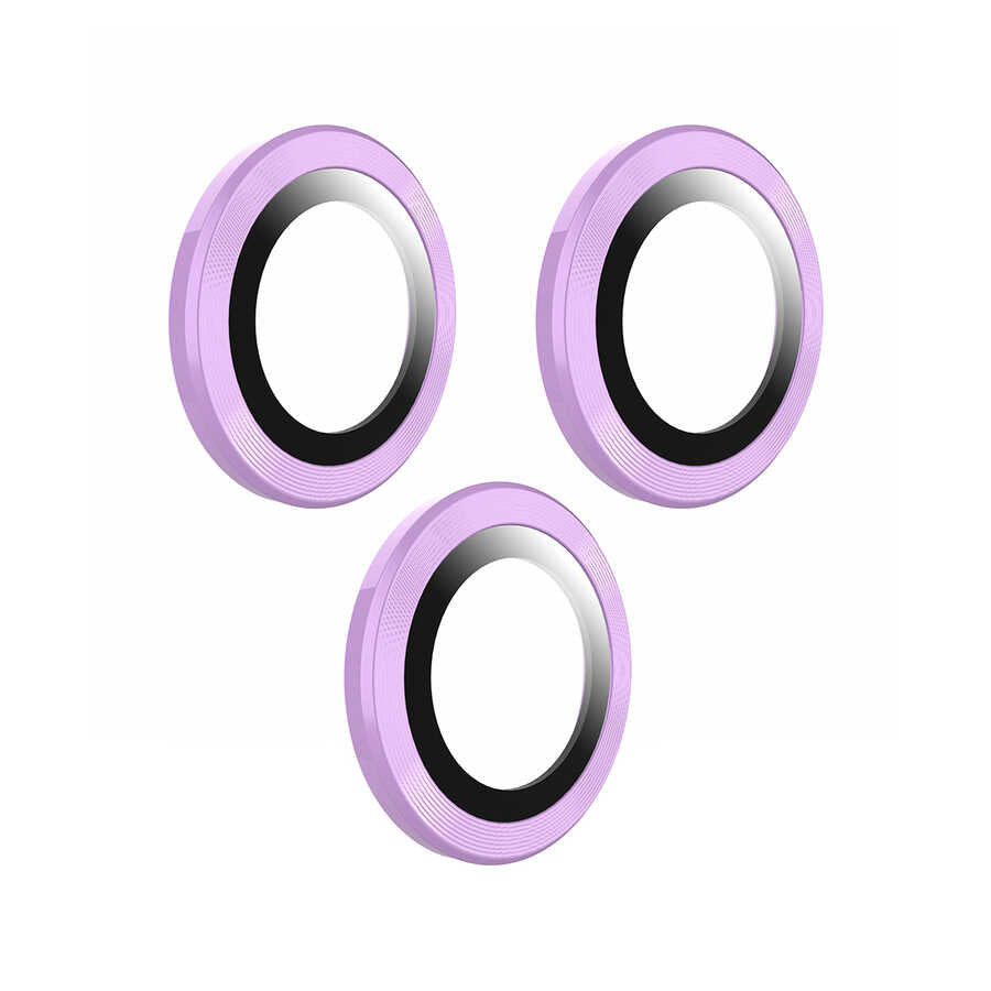 Apple iPhone 12 Pro Go Des Eagle Kamera Lens Koruyucu Kırmızı