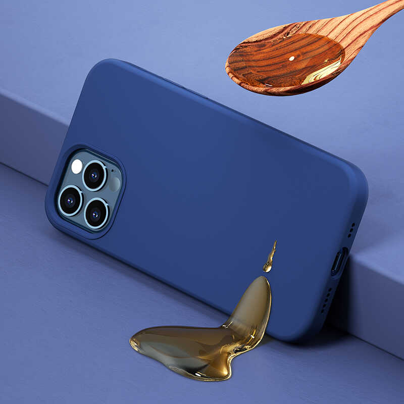 Apple iPhone 12 Pro Kılıf Benks M-safe Magnetic Original Apple MFI Certified Silikon Kapak Siyah