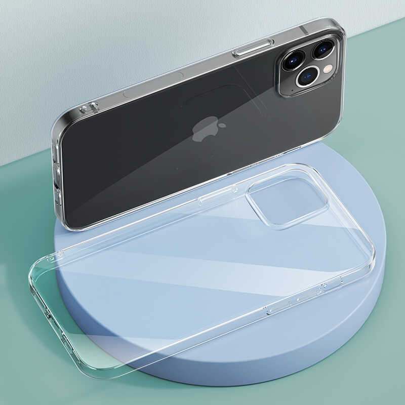 Apple iPhone 12 Pro Kılıf Benks Transparent Kapak Renksiz