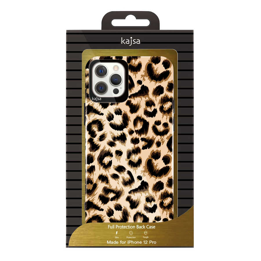 Apple iPhone 12 Pro Kılıf Kajsa Wild Kapak NO1