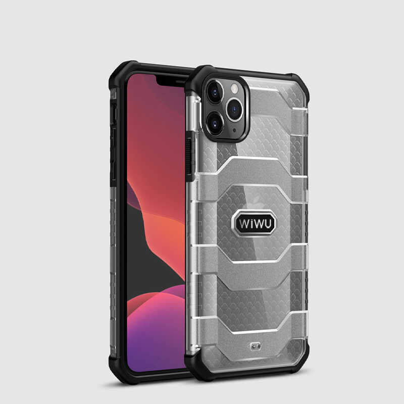 Apple iPhone 12 Pro Kılıf Wiwu Voyager Kapak Kırmızı