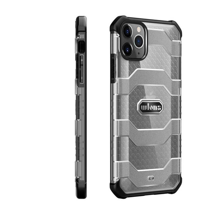 Apple iPhone 12 Pro Kılıf Wlons Mit Kapak Siyah