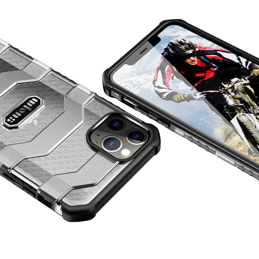 Apple iPhone 12 Pro Kılıf Wlons Mit Kapak Lacivert