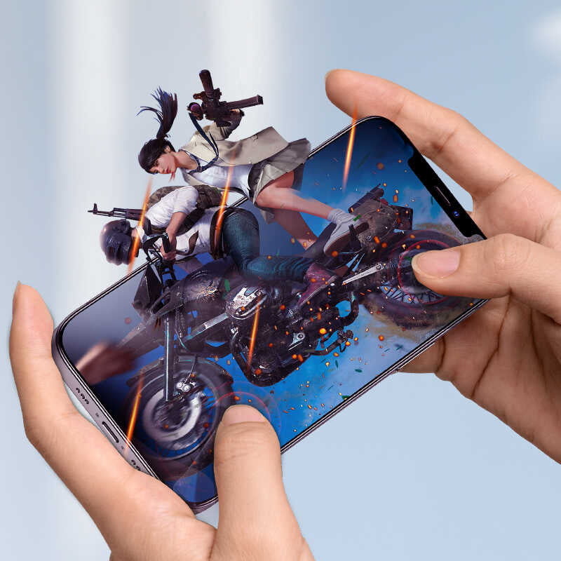 Apple iPhone 12 Pro Max Benks KR Pro Anti-Bluelight Ekran Koruyucu Siyah