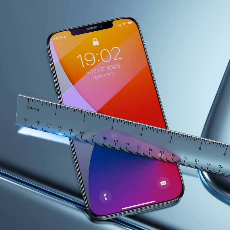 Apple iPhone 12 Pro Max Benks KR Pro Anti-Bluelight Ekran Koruyucu Siyah