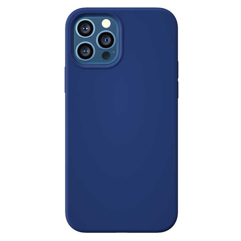 Apple iPhone 12 Pro Max Kılıf Benks M-safe Magnetic Original Apple MFI Certified Silikon Kapak Siyah