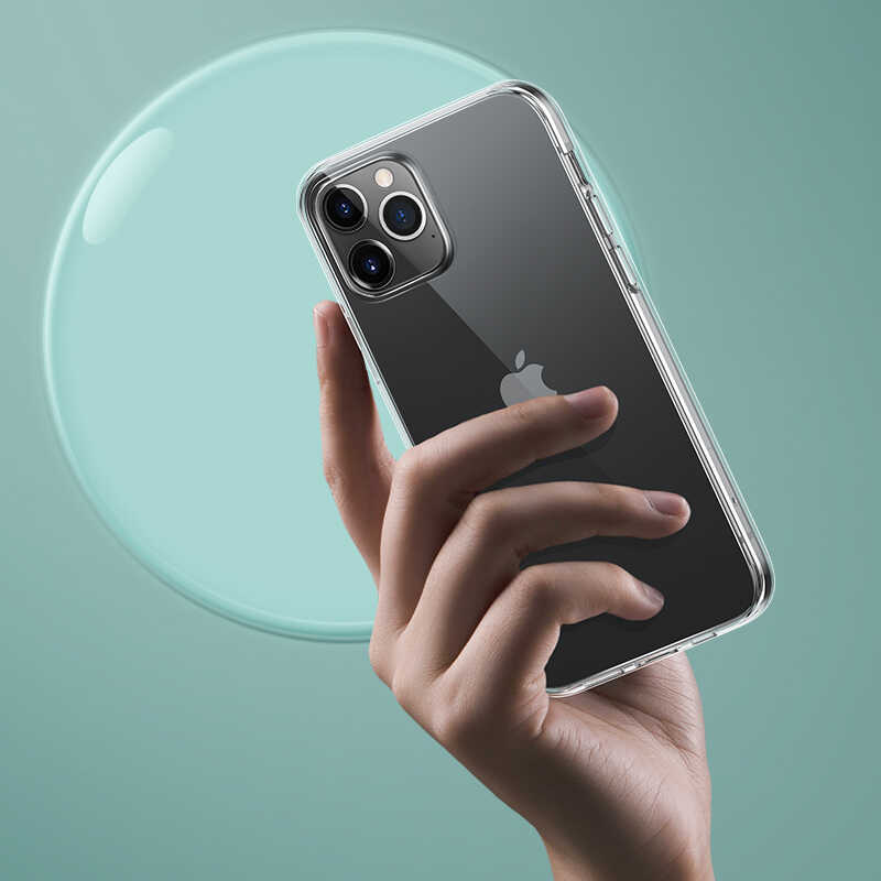 Apple iPhone 12 Pro Max Kılıf Benks Transparent Kapak Renksiz